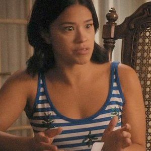 Seen on TV- J. Crew Palm Tree Stripe Tank Top